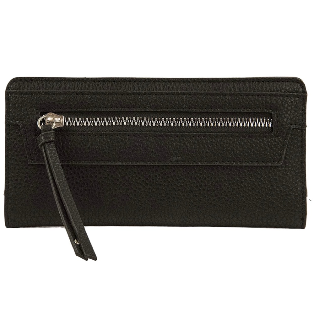 CIRCUS BY SAM EDELMAN SLIM BIFOLD BLACK WALLET NWT